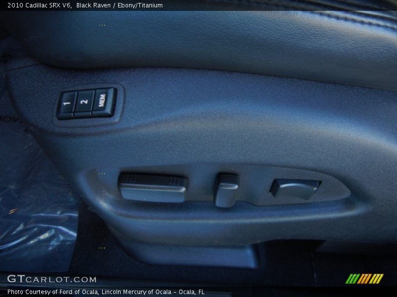 Black Raven / Ebony/Titanium 2010 Cadillac SRX V6