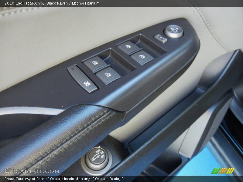 Black Raven / Ebony/Titanium 2010 Cadillac SRX V6