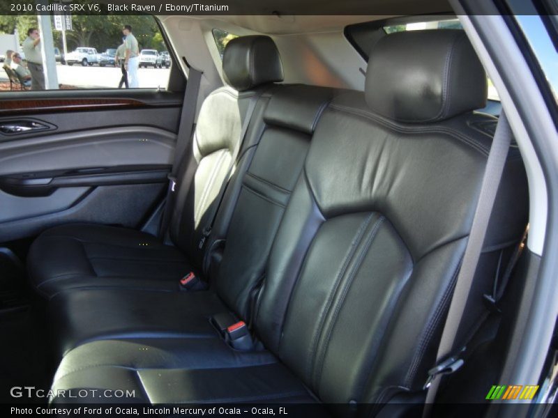 Black Raven / Ebony/Titanium 2010 Cadillac SRX V6