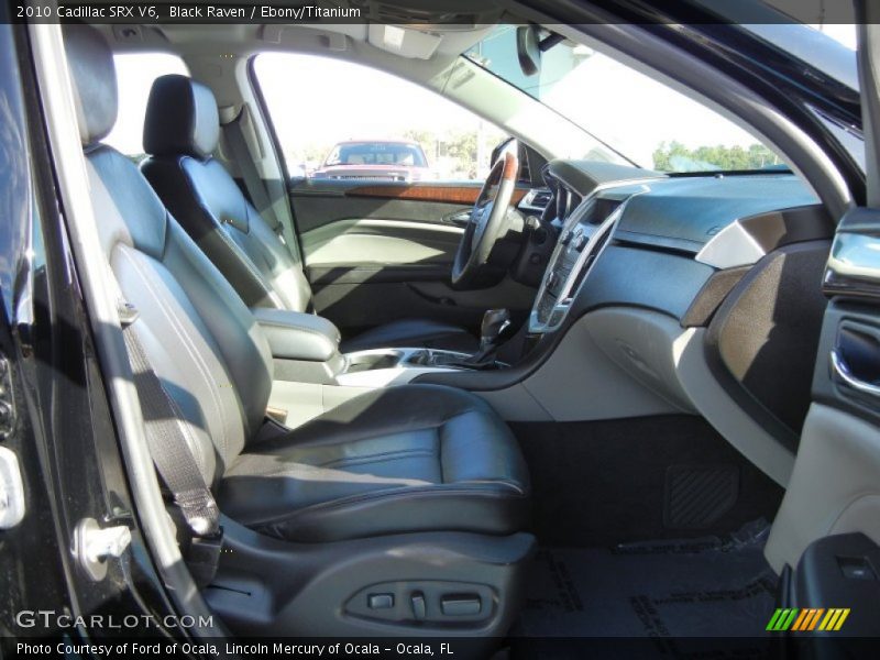 Black Raven / Ebony/Titanium 2010 Cadillac SRX V6
