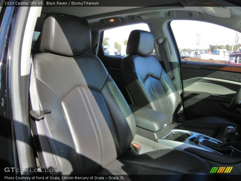 Black Raven / Ebony/Titanium 2010 Cadillac SRX V6