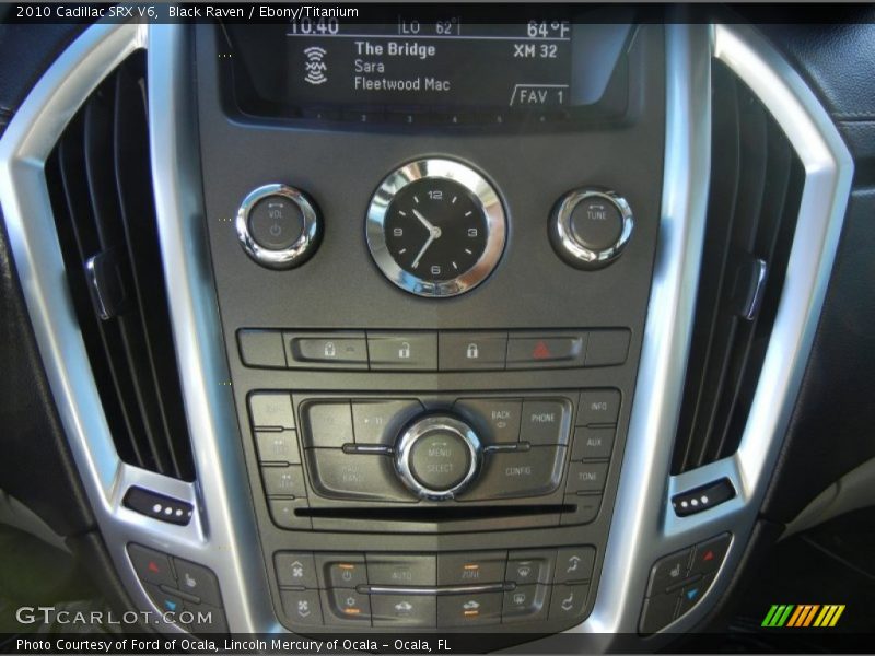 Black Raven / Ebony/Titanium 2010 Cadillac SRX V6
