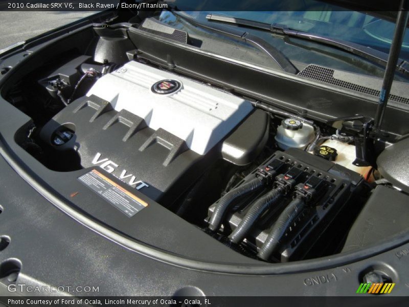 Black Raven / Ebony/Titanium 2010 Cadillac SRX V6