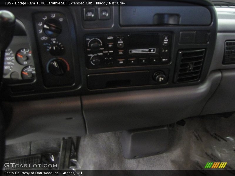 Black / Mist Gray 1997 Dodge Ram 1500 Laramie SLT Extended Cab