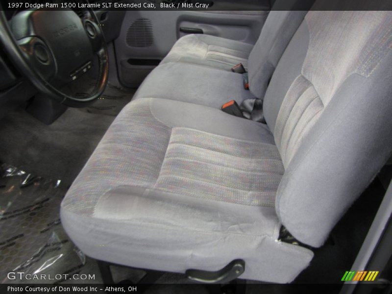 Black / Mist Gray 1997 Dodge Ram 1500 Laramie SLT Extended Cab