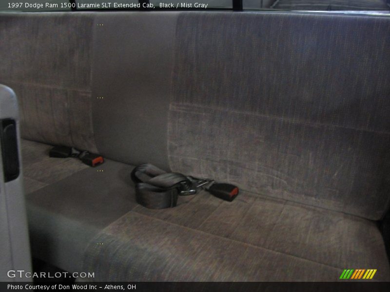 Black / Mist Gray 1997 Dodge Ram 1500 Laramie SLT Extended Cab