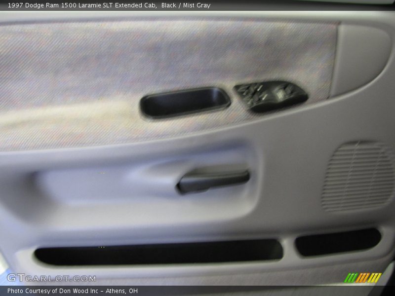 Black / Mist Gray 1997 Dodge Ram 1500 Laramie SLT Extended Cab