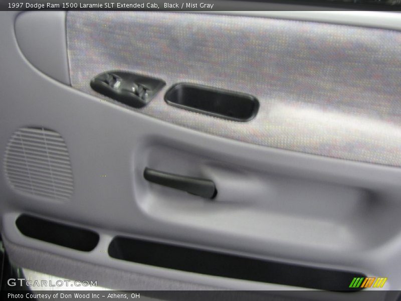 Black / Mist Gray 1997 Dodge Ram 1500 Laramie SLT Extended Cab