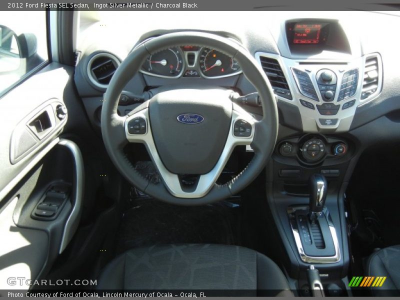 Dashboard of 2012 Fiesta SEL Sedan