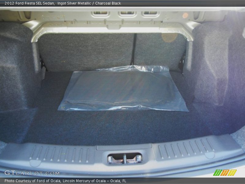  2012 Fiesta SEL Sedan Trunk
