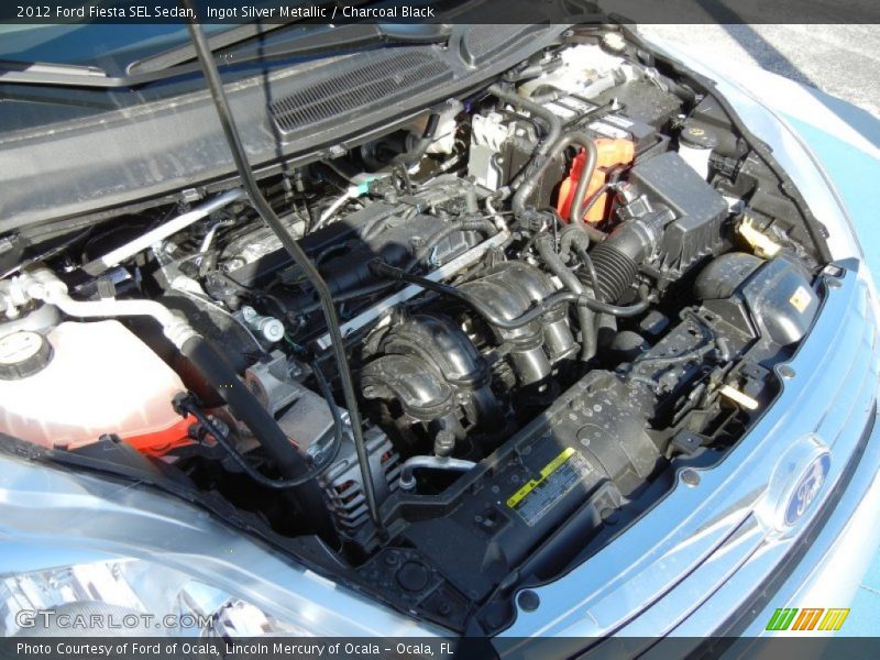  2012 Fiesta SEL Sedan Engine - 1.6 Liter DOHC 16-Valve Ti-VCT Duratec 4 Cylinder