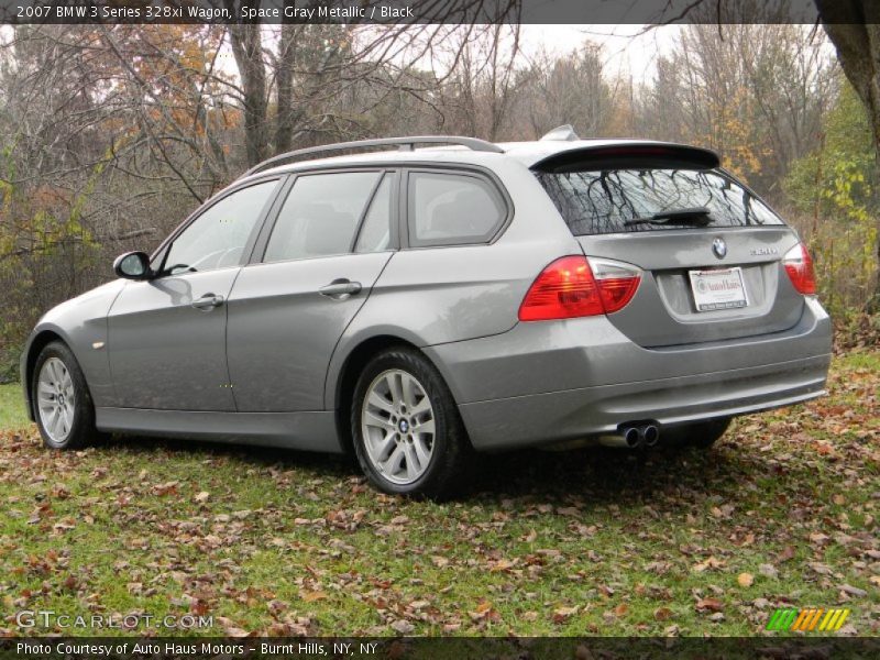 Space Gray Metallic / Black 2007 BMW 3 Series 328xi Wagon