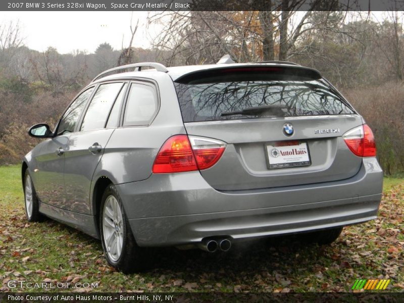 Space Gray Metallic / Black 2007 BMW 3 Series 328xi Wagon