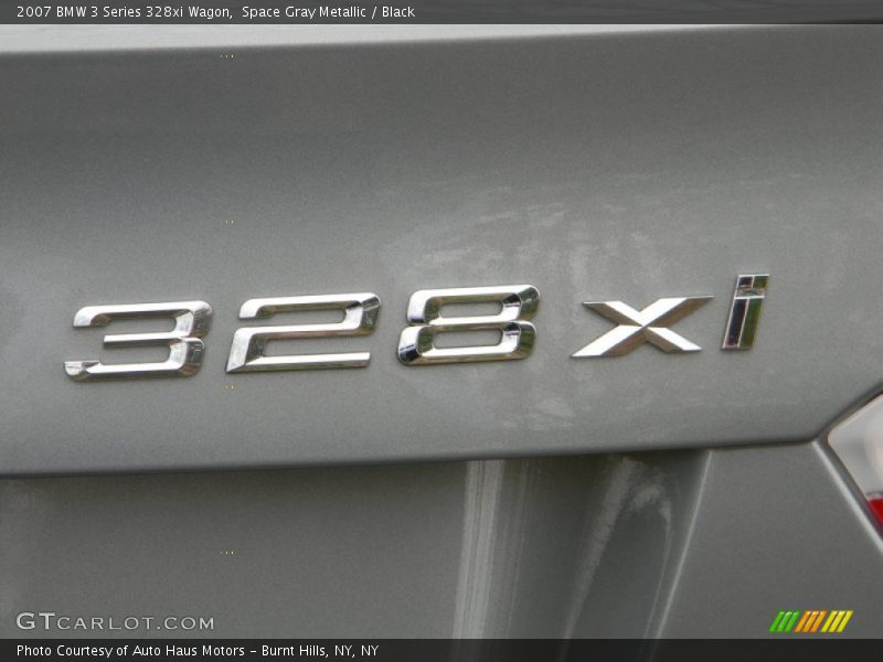 Space Gray Metallic / Black 2007 BMW 3 Series 328xi Wagon