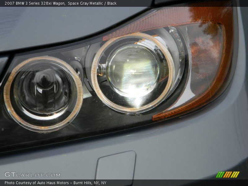 Space Gray Metallic / Black 2007 BMW 3 Series 328xi Wagon