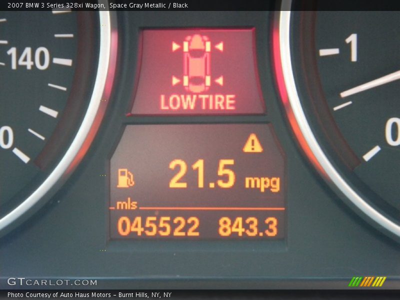 Space Gray Metallic / Black 2007 BMW 3 Series 328xi Wagon
