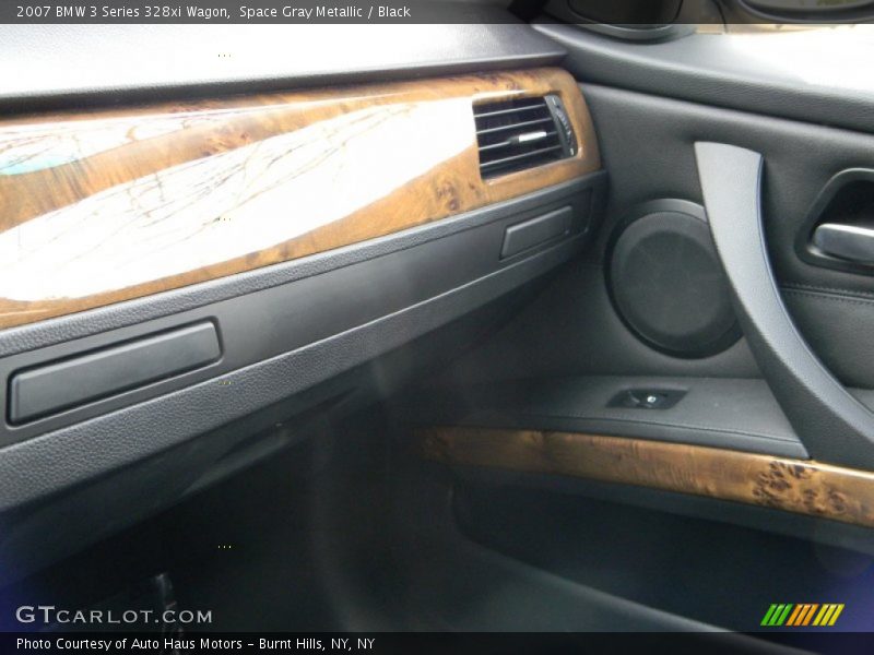 Space Gray Metallic / Black 2007 BMW 3 Series 328xi Wagon