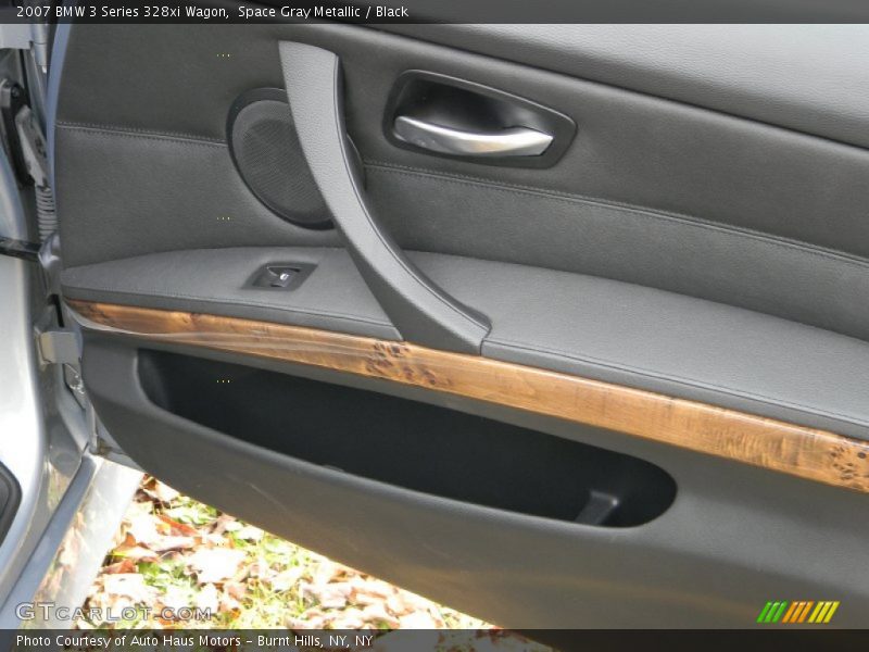 Space Gray Metallic / Black 2007 BMW 3 Series 328xi Wagon