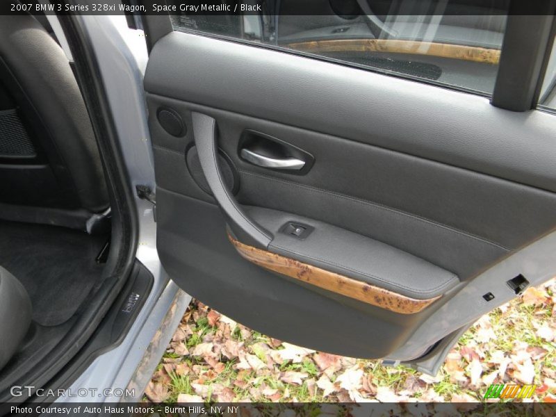 Space Gray Metallic / Black 2007 BMW 3 Series 328xi Wagon