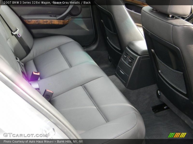 Space Gray Metallic / Black 2007 BMW 3 Series 328xi Wagon