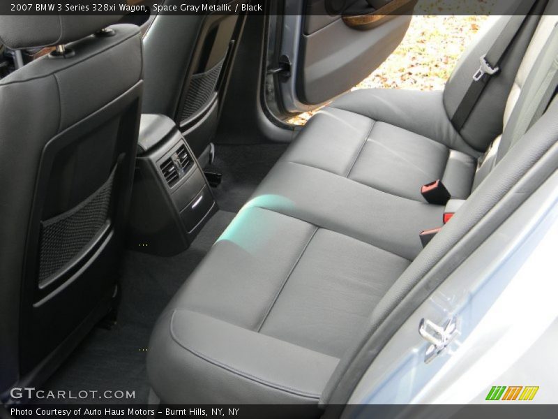 Space Gray Metallic / Black 2007 BMW 3 Series 328xi Wagon