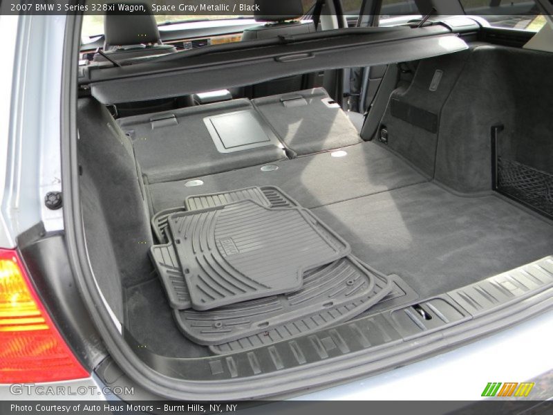 Space Gray Metallic / Black 2007 BMW 3 Series 328xi Wagon