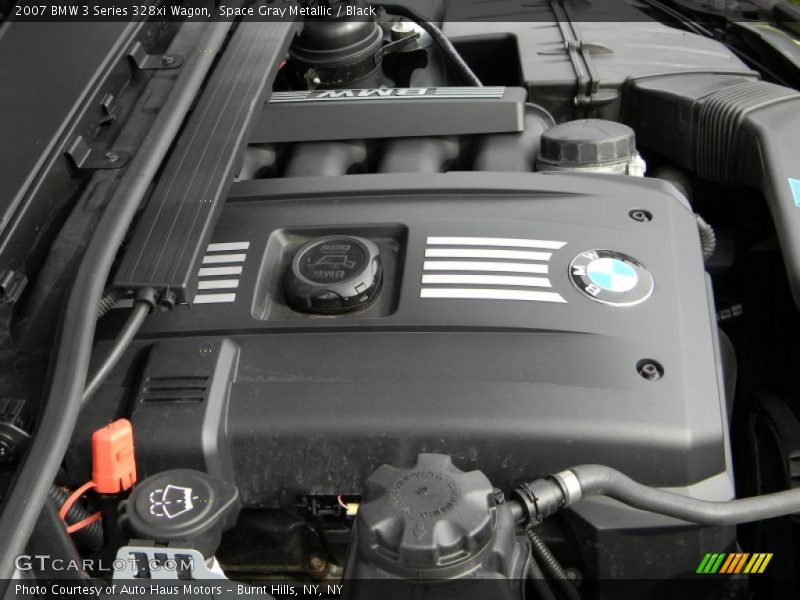 Space Gray Metallic / Black 2007 BMW 3 Series 328xi Wagon