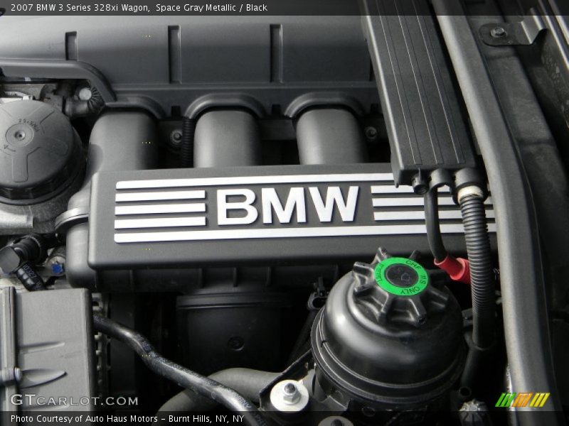 Space Gray Metallic / Black 2007 BMW 3 Series 328xi Wagon