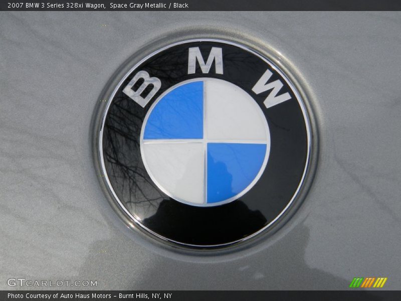 Space Gray Metallic / Black 2007 BMW 3 Series 328xi Wagon