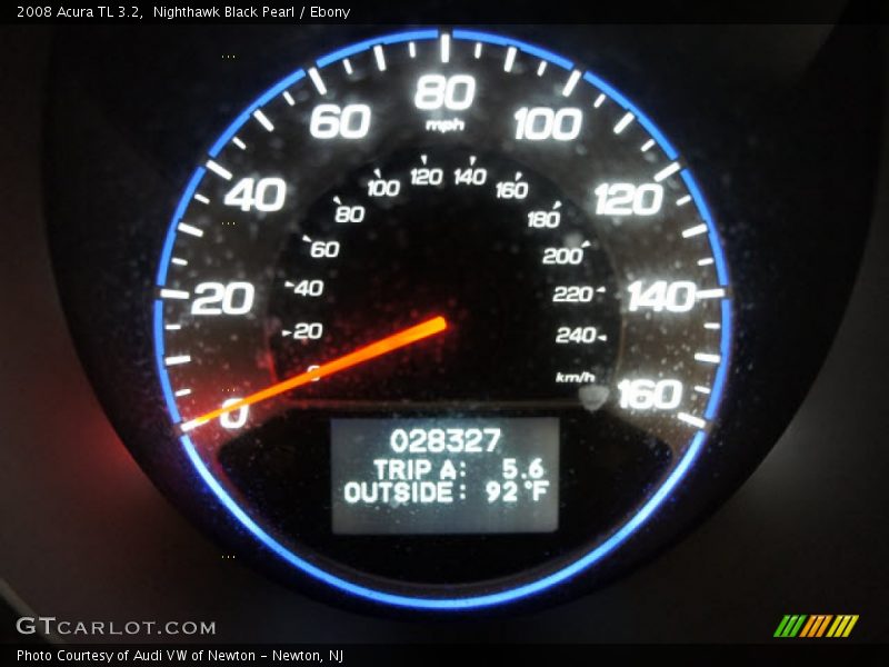 Nighthawk Black Pearl / Ebony 2008 Acura TL 3.2