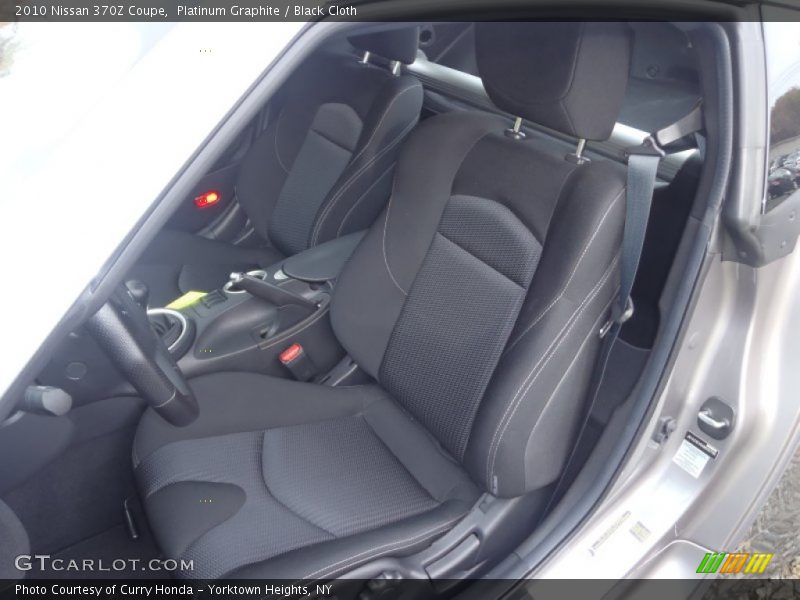 2010 370Z Coupe Black Cloth Interior