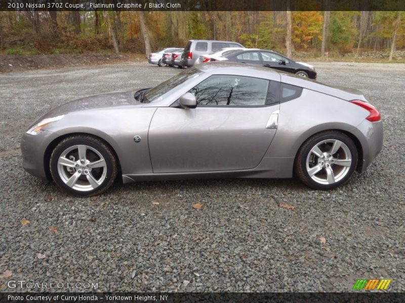 Platinum Graphite / Black Cloth 2010 Nissan 370Z Coupe