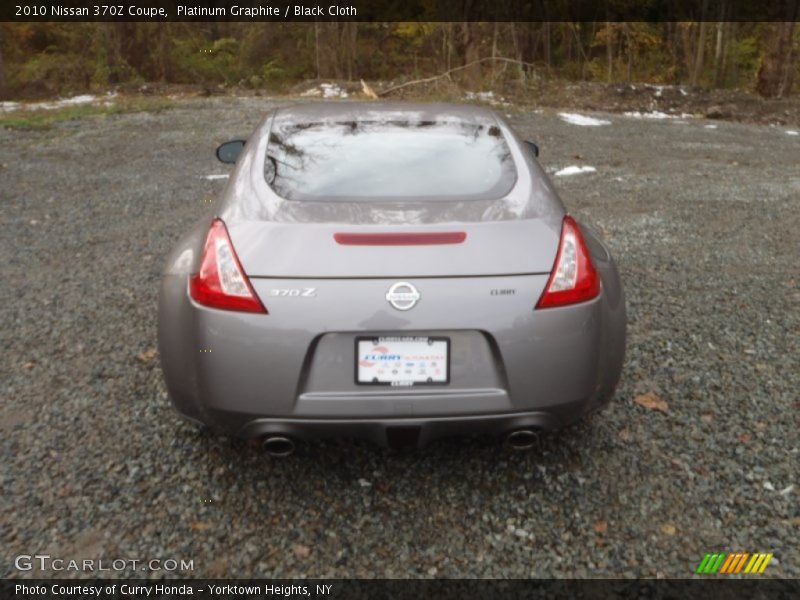 Platinum Graphite / Black Cloth 2010 Nissan 370Z Coupe