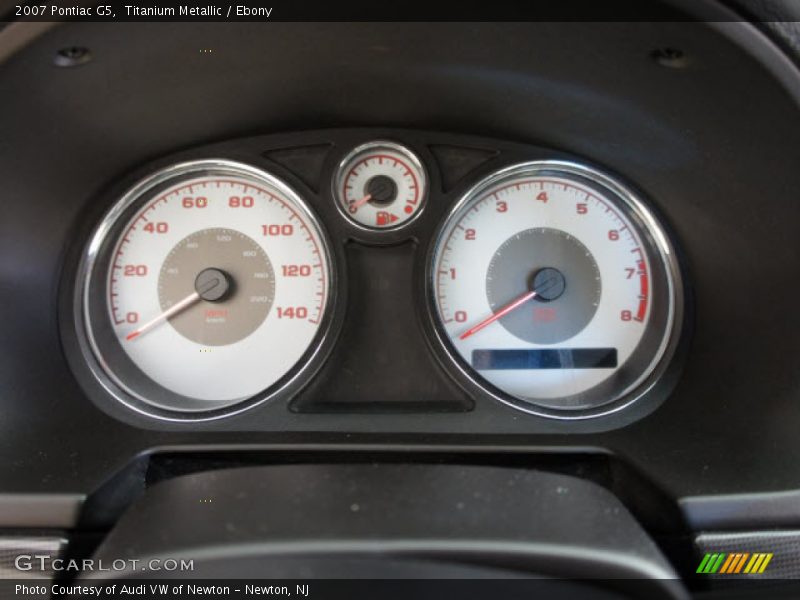 Titanium Metallic / Ebony 2007 Pontiac G5