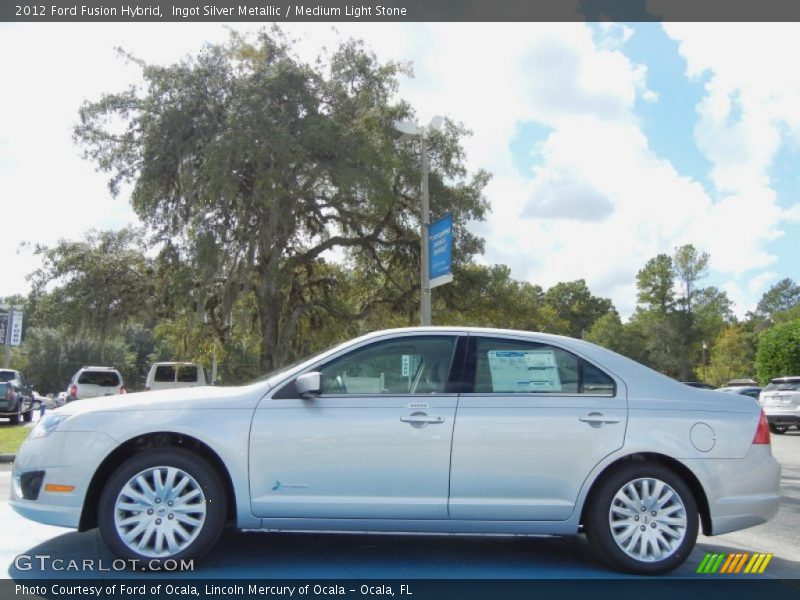  2012 Fusion Hybrid Ingot Silver Metallic