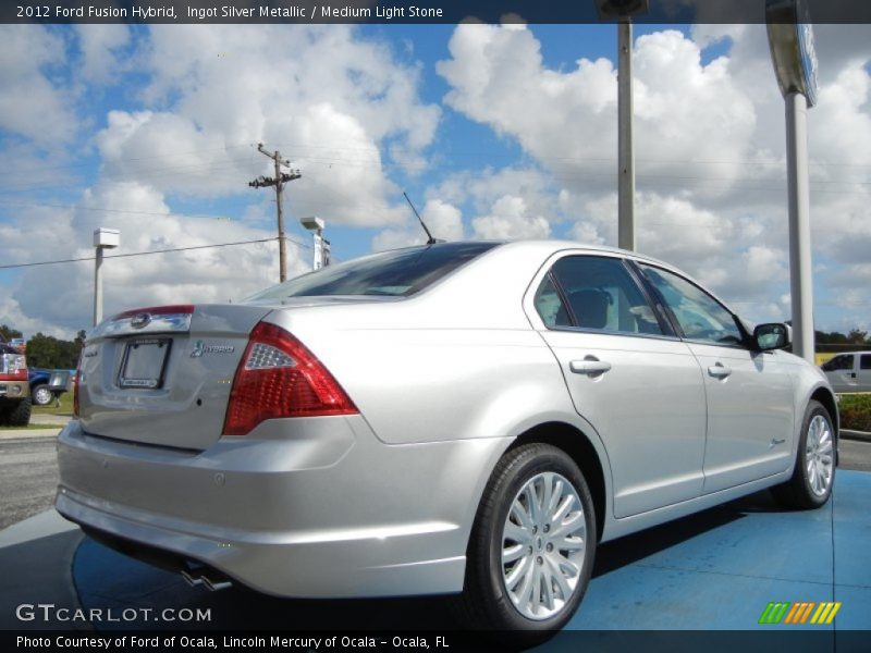  2012 Fusion Hybrid Ingot Silver Metallic