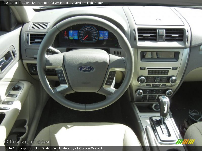 Dashboard of 2012 Fusion Hybrid