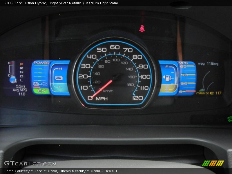  2012 Fusion Hybrid Hybrid Gauges