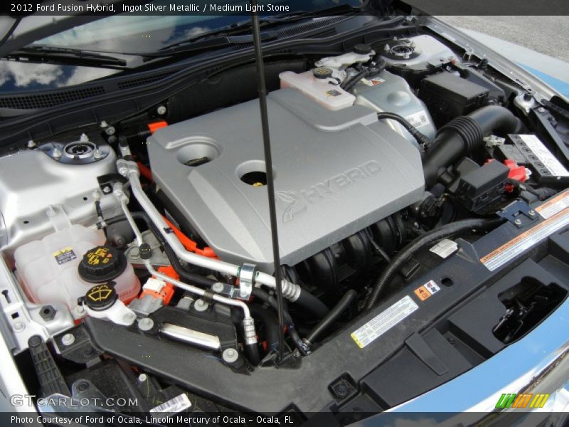 2012 Fusion Hybrid Engine - 2.5 Liter Atkinson Cycle DOHC 16-Valve VVT Duratec 4 Cylinder Gasoline/Electric Hybrid