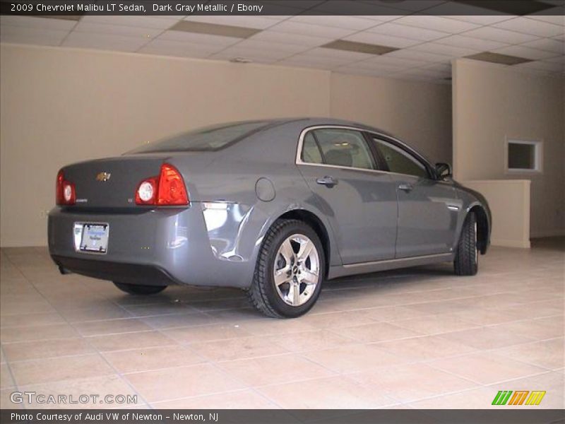 Dark Gray Metallic / Ebony 2009 Chevrolet Malibu LT Sedan