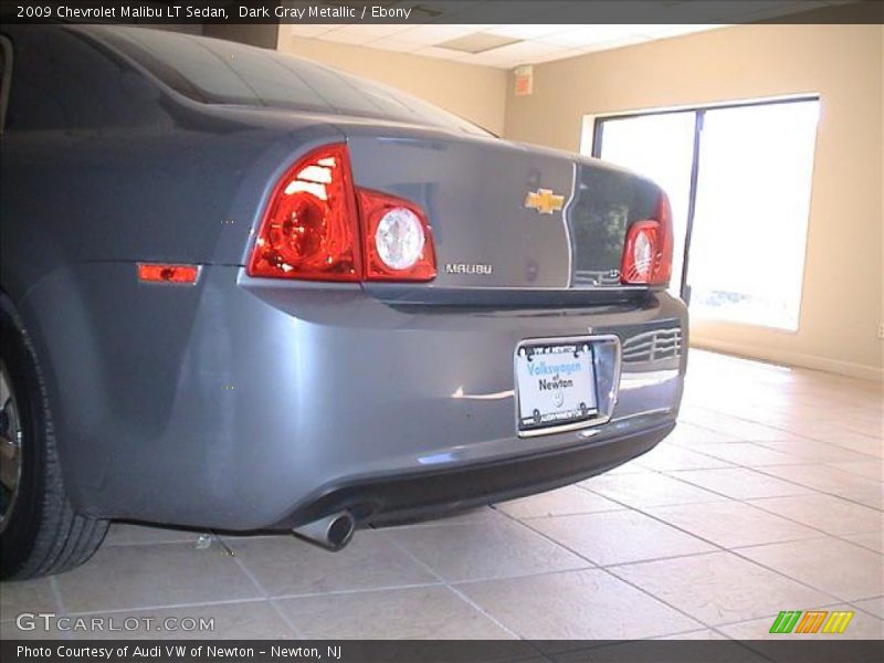 Dark Gray Metallic / Ebony 2009 Chevrolet Malibu LT Sedan