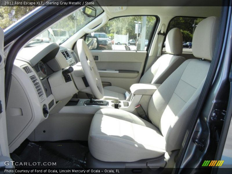 Sterling Gray Metallic / Stone 2012 Ford Escape XLT