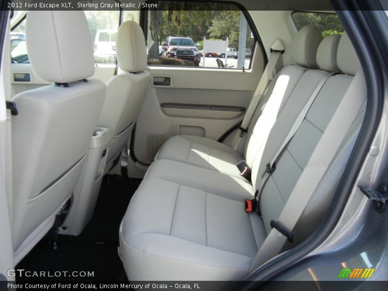 Sterling Gray Metallic / Stone 2012 Ford Escape XLT