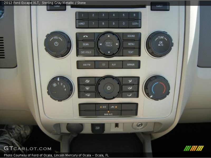 Sterling Gray Metallic / Stone 2012 Ford Escape XLT
