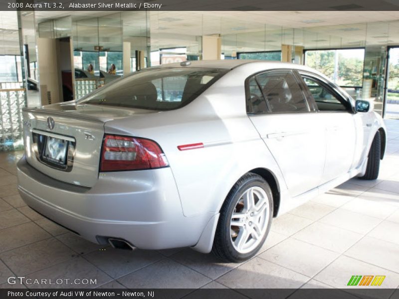 Alabaster Silver Metallic / Ebony 2008 Acura TL 3.2