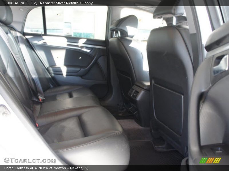 Alabaster Silver Metallic / Ebony 2008 Acura TL 3.2