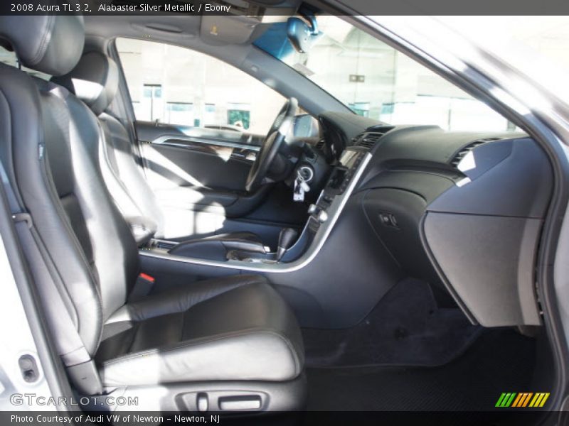 Alabaster Silver Metallic / Ebony 2008 Acura TL 3.2