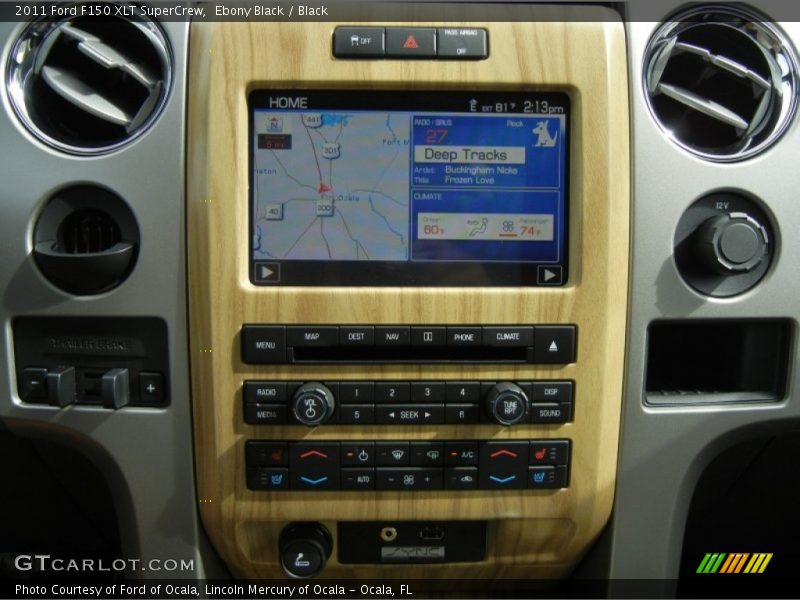 Ebony Black / Black 2011 Ford F150 XLT SuperCrew