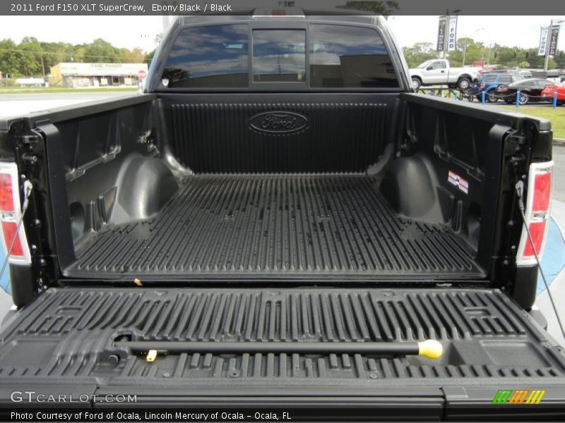Ebony Black / Black 2011 Ford F150 XLT SuperCrew