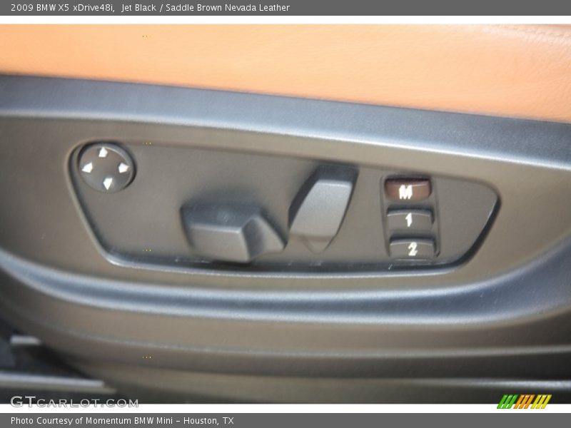 Jet Black / Saddle Brown Nevada Leather 2009 BMW X5 xDrive48i